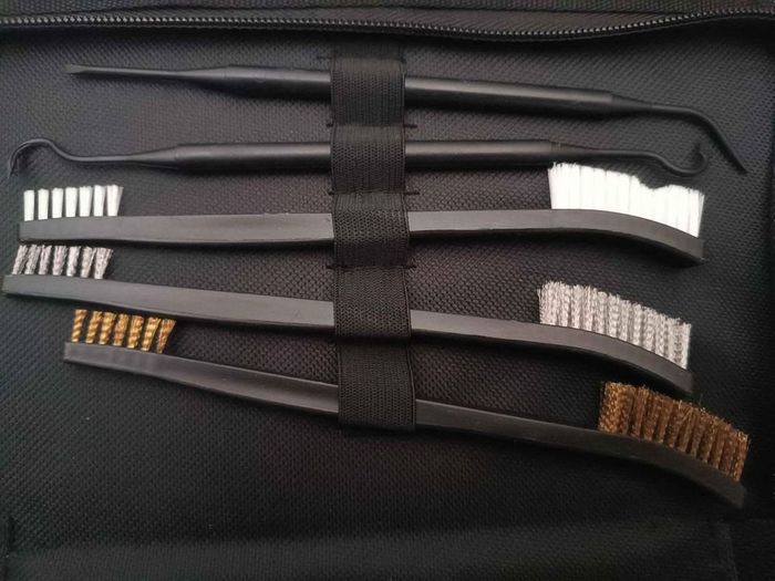 🛠️ [NEUF] Kit de nettoyage 15 pièces (Pinceaux, poinçons, brosses métalliques) - photo numéro 3