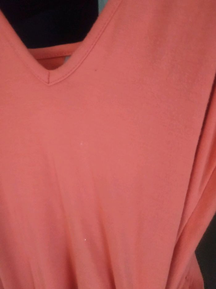 Robe longue corail - photo numéro 3