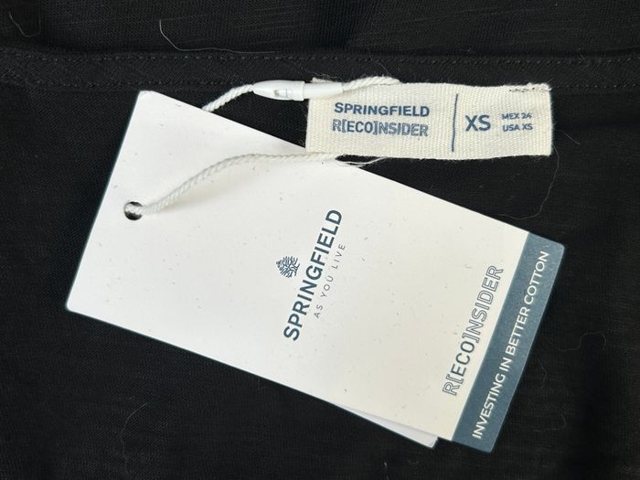 Débardeur noir Springfield neuf - Taille XS - photo numéro 4