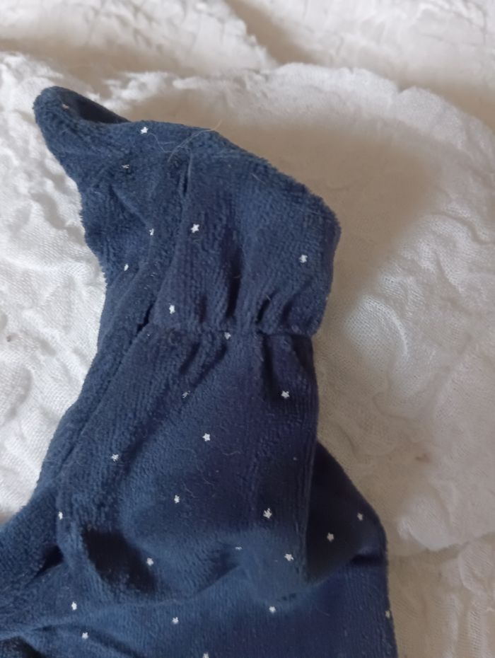 Pyjama bébé velours d'éponge - photo numéro 3