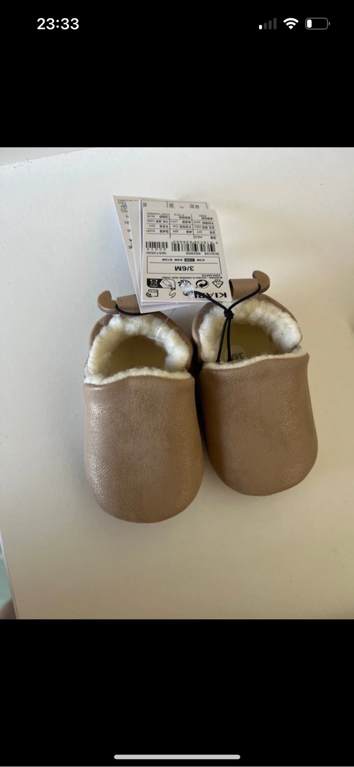Chaussure bébé 3-6mois