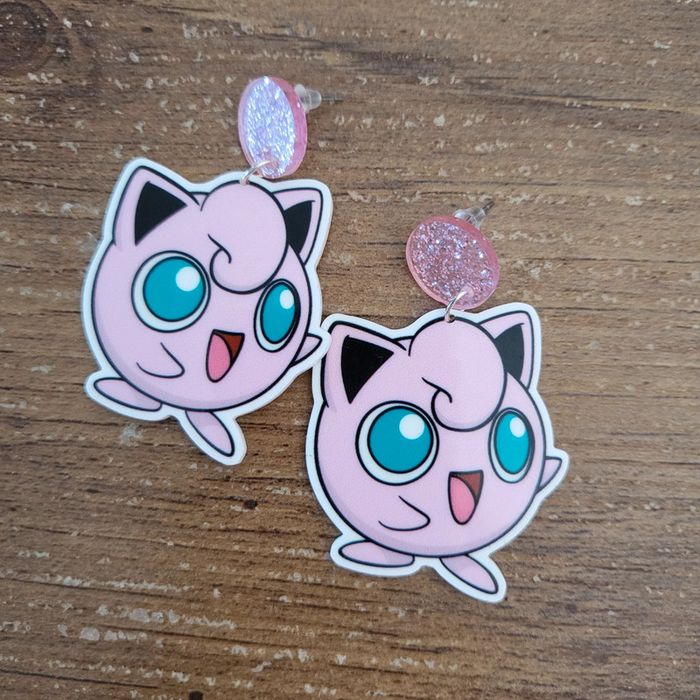 Boucles d'oreilles Rondoudou Pokemon