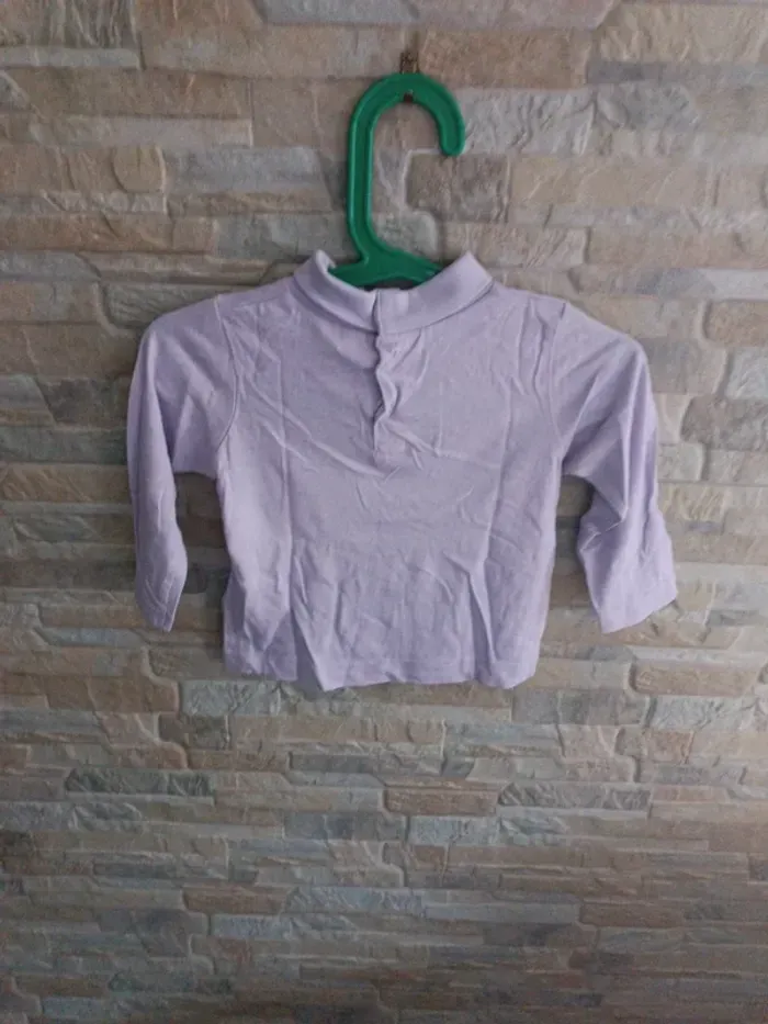 Sous-pull parme Leclerc 9M - photo numéro 2