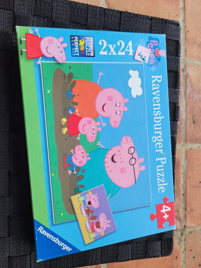 2 puzzles Peppa Pig