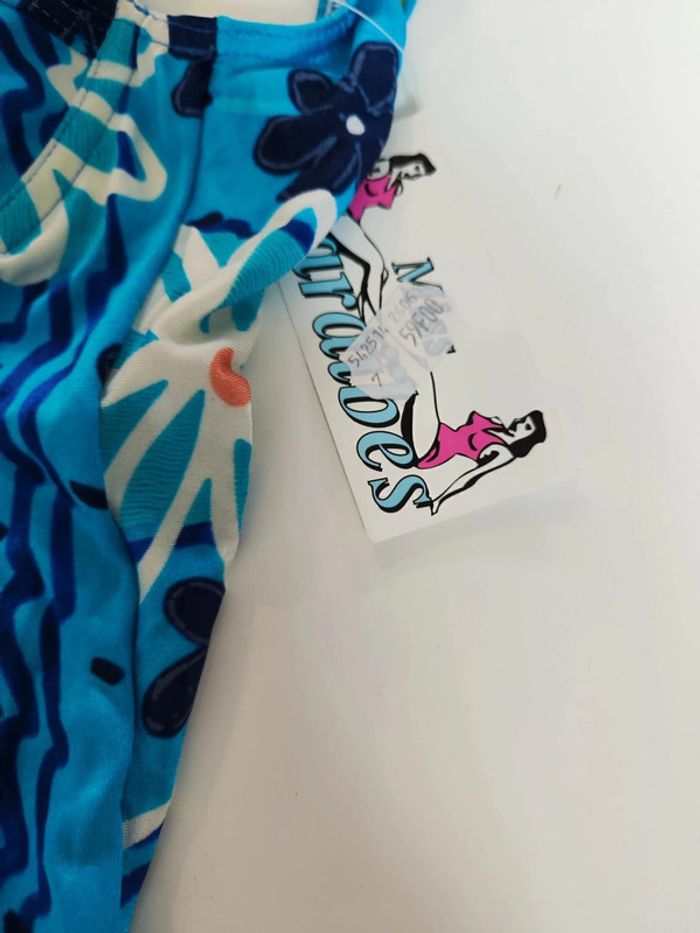 Maillot de bain une pièce avec des fleurs Miss Caraibes Taille 2 - photo numéro 3