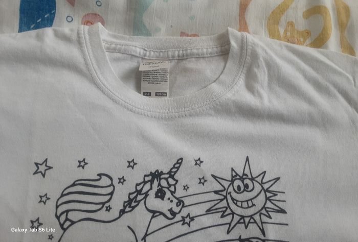Thee shirt  fille  imprimé - photo numéro 3