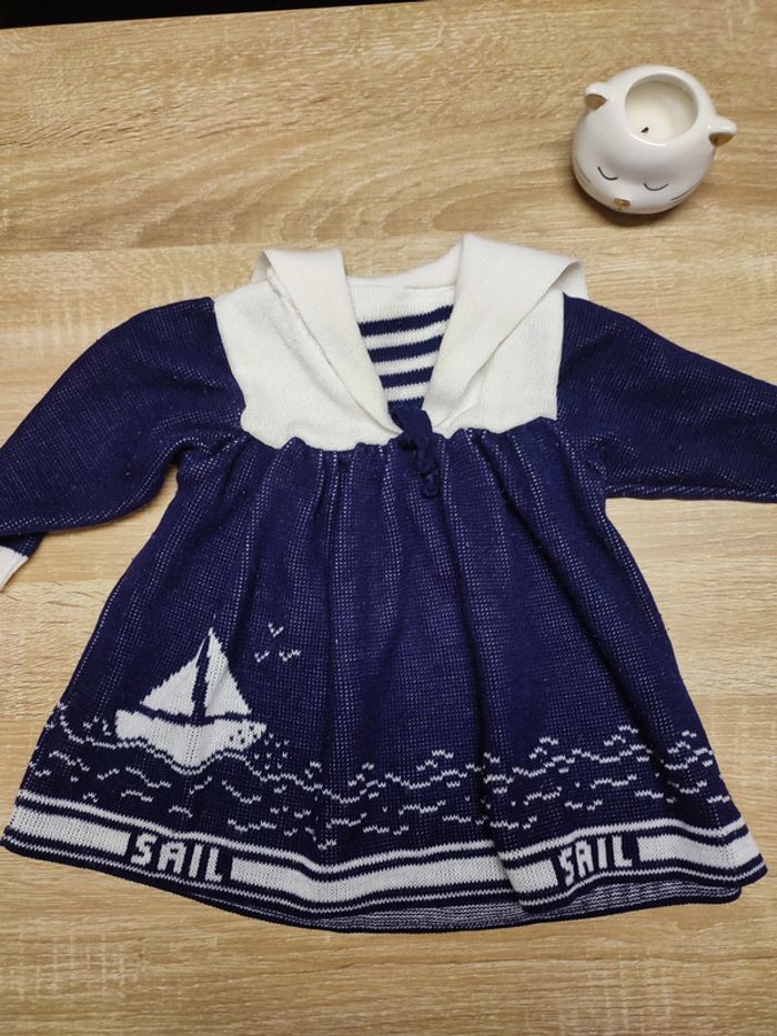 Robe Marine mer et bateau