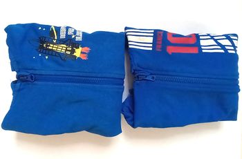 Lot de 2 gilets zippés 4/6 ans