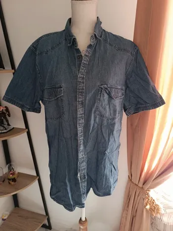 🎀jolie chemise en jean taille xl Kiabi 🎀