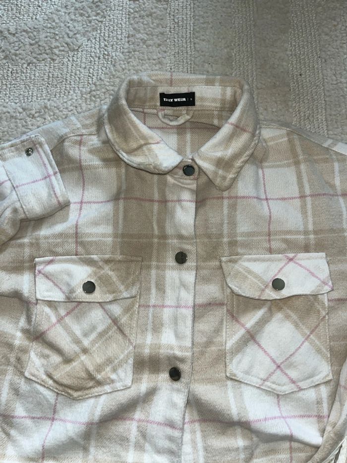 Veste chemise taille court - photo numéro 2