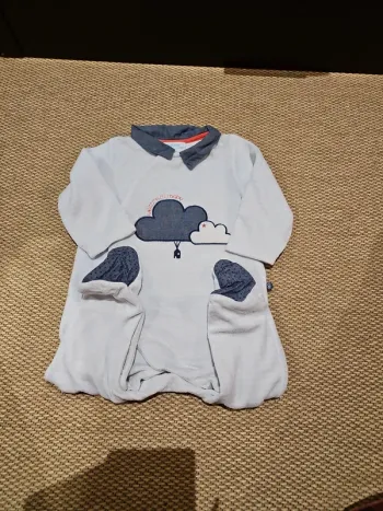 Pyjama velours 12 mois obaibi