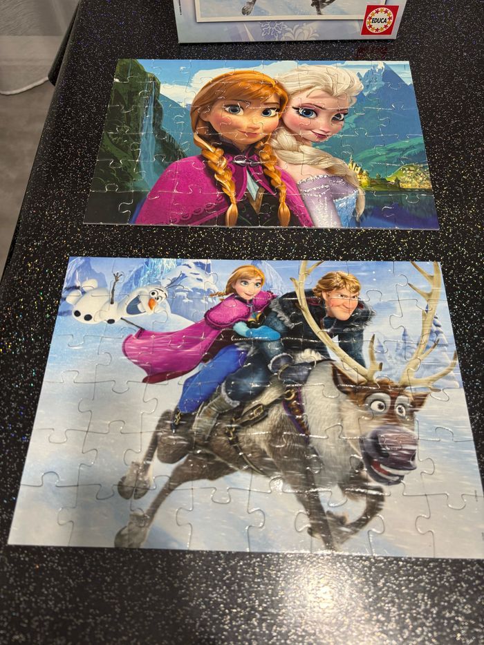 Educa Puzzle - 2x48 pièces La Reine des Neiges - photo numéro 2