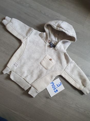 Pull à Capuche 3mois