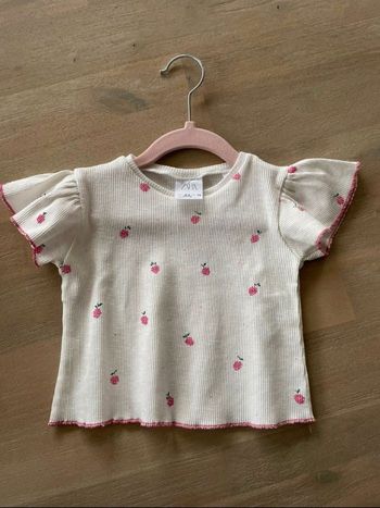 T shirt bébé fille Zara