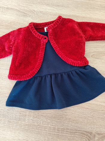 Robe avec gilet