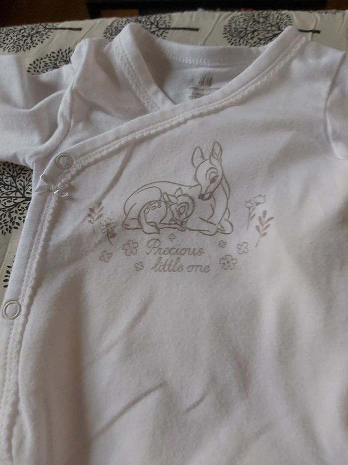 Body disney bambi h&m 62cm 3mois - photo numéro 2