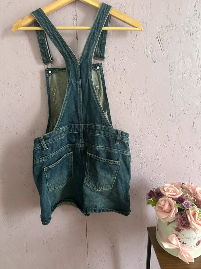 Salopette short en jean Jennyfer - Taille FR 36 / US 26 - photo numéro 3