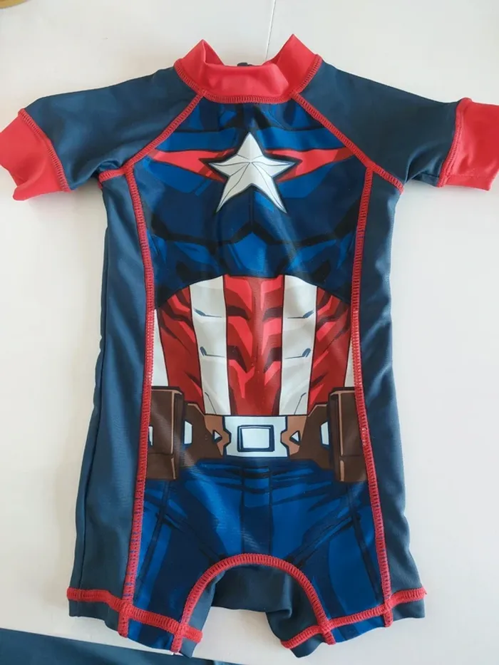 Combinaison maillot Marvel