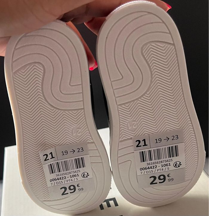 Baskets montante creeks bébé mixte pointure 21 neuves vendu dans sa boîtes - photo numéro 4