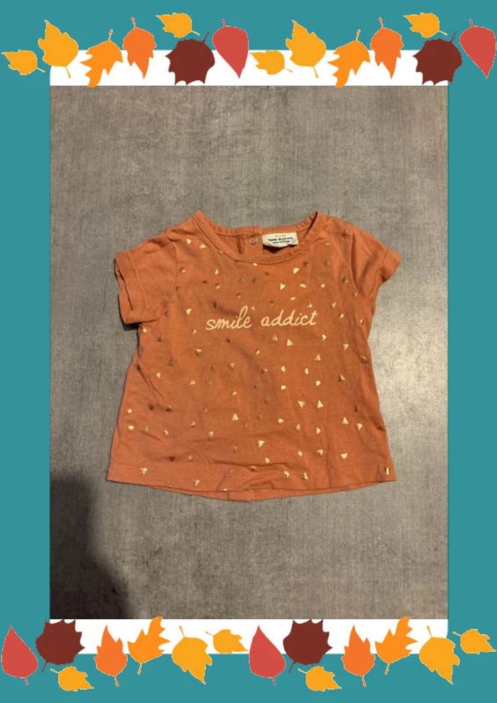 T-shirt tape-à-l’œil taille 3 mois