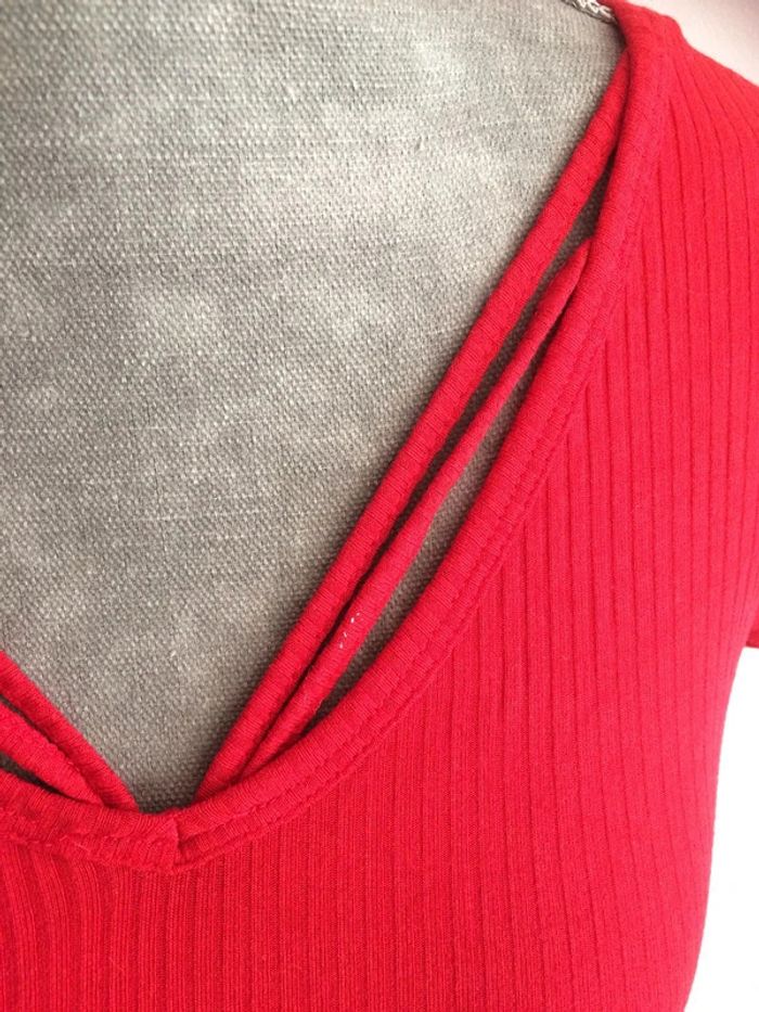 Haut rouge XS - photo numéro 2