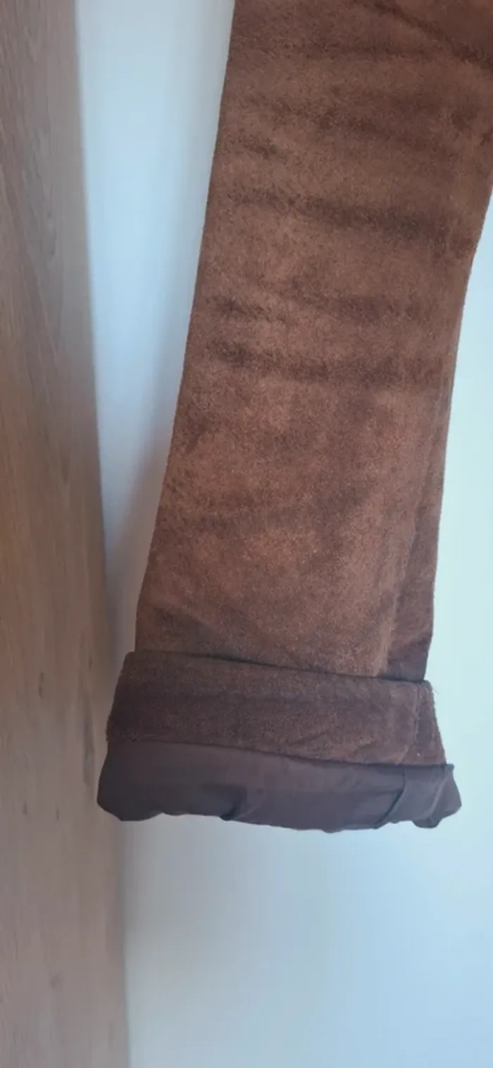 🧥 Perfecto Mango en cuir véritable – Chocolat intense - LA tendance de cet automne - photo numéro 7
