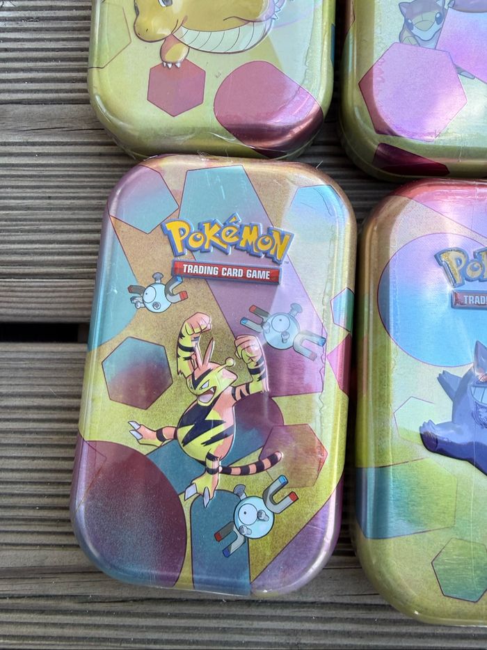 Lot de 9 minitins Pokémon 151 - photo numéro 4