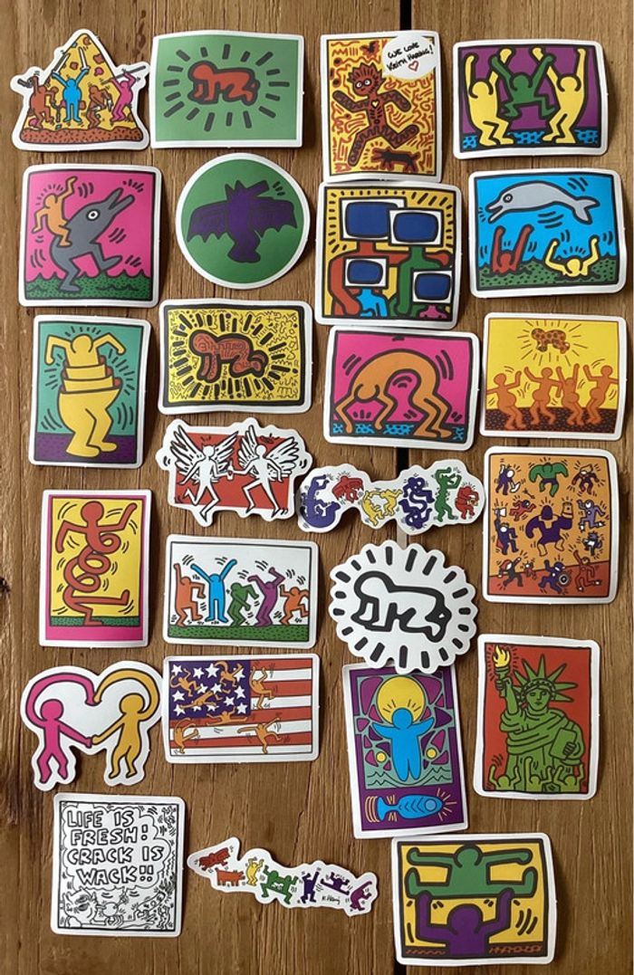 25 Stickers style streetart