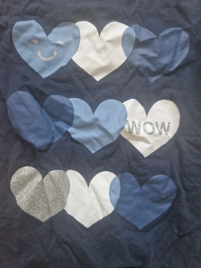 T-shirt "Cœurs" - photo numéro 2