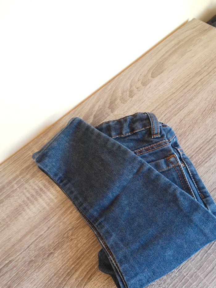 Jeans garçon en bleu brut 2 ans 92 cm - photo numéro 6