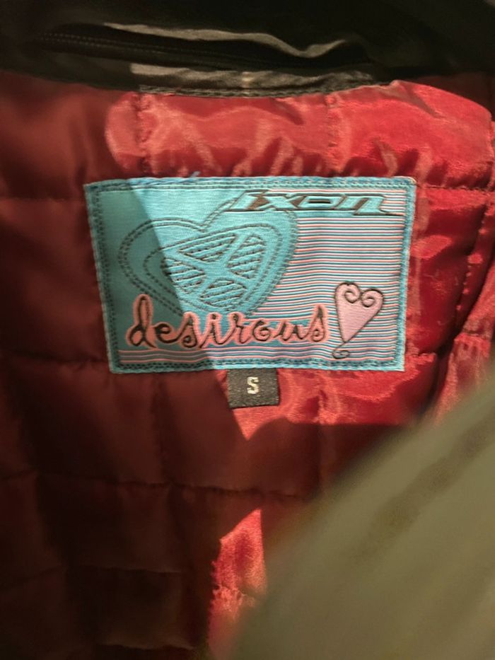 Manteau cuir moto femme ixon - photo numéro 4