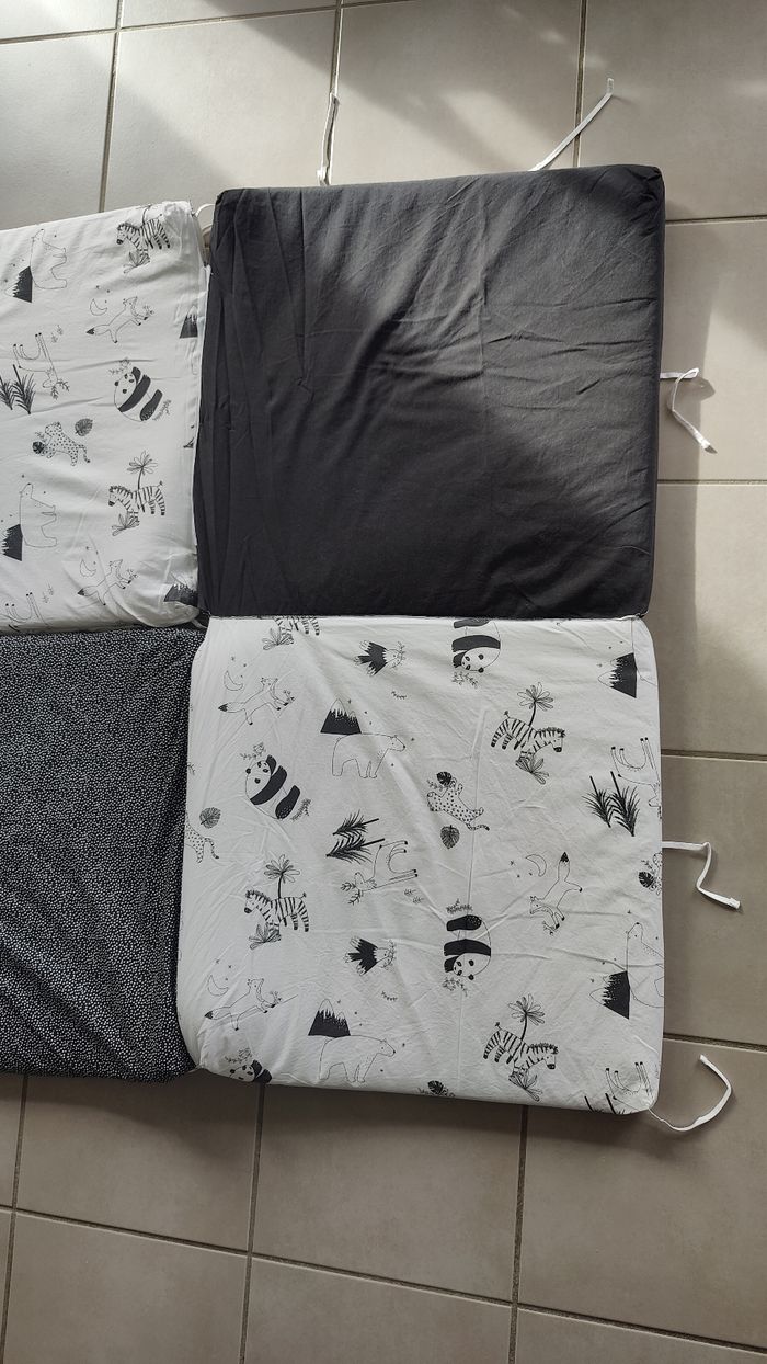 Tapis d’éveil Orchestra – 6 carrés – Très bon état - photo numéro 3