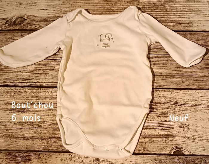Lot de 2 Bodys manches longues Bout'chou - photo numéro 3