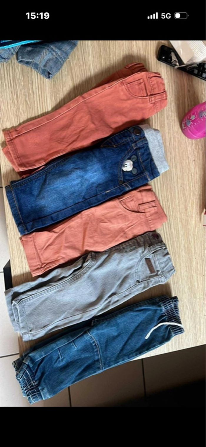 Lot pantalons