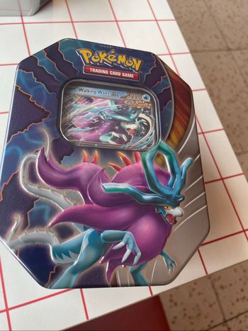 Pokemon paradox clash tin walking wake ex en anglais