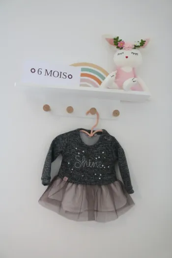Robe automne/hiver Boboli 6 mois