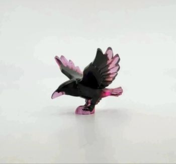 Lego Animaux Dreamzzz : Corbeau Noir et Rose Translucide aux ailes déployées - NEUF