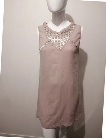 robe casual an'ge crème taille 2