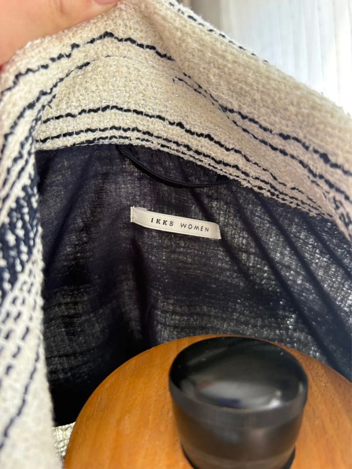 Veste IKKS - à rayures - taille 36/S - neuve jamais porté - photo numéro 5