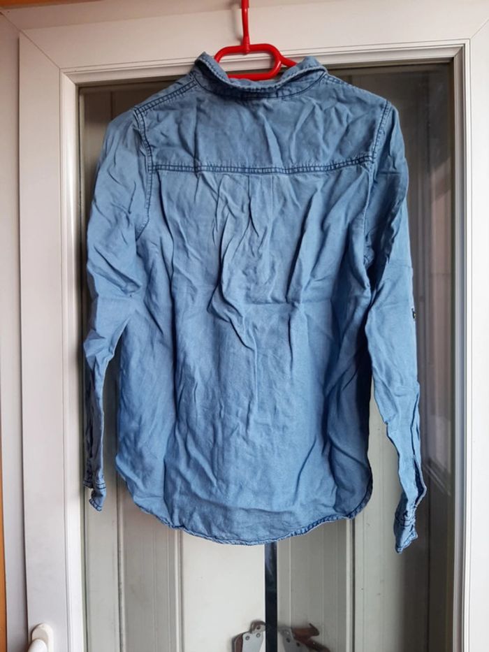 Blouse jeans femme Taille 38 - photo numéro 5