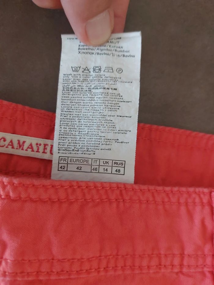 Short corail femme - photo numéro 4