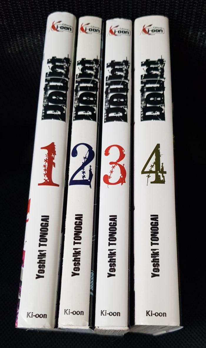 Manga Doubt Tome 1 à 4 Collection complète -  Yoshiki Tonogai  - Ki-oon