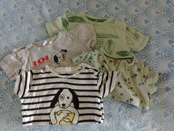 Lot de tee-shirts manches courtes 