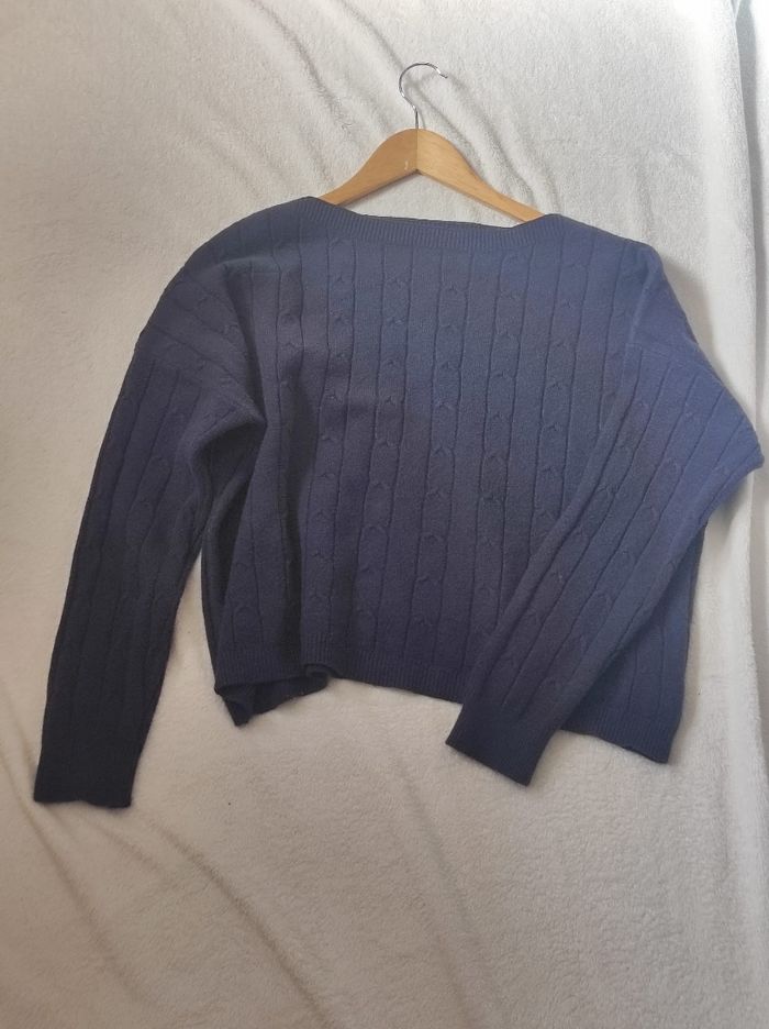 Pull torsadé taille S/M - photo numéro 2