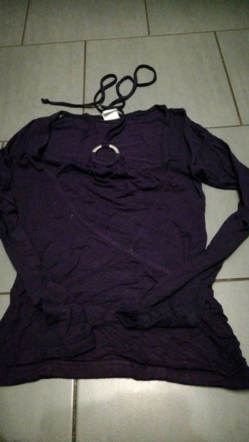 Haut 34/36 prune