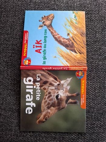 Livre La girafe en très bon état