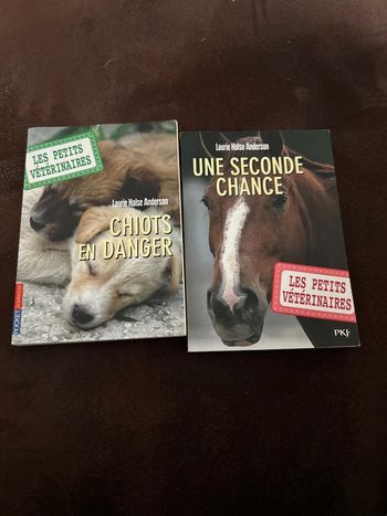 Lot de livres les petits vétérinaires