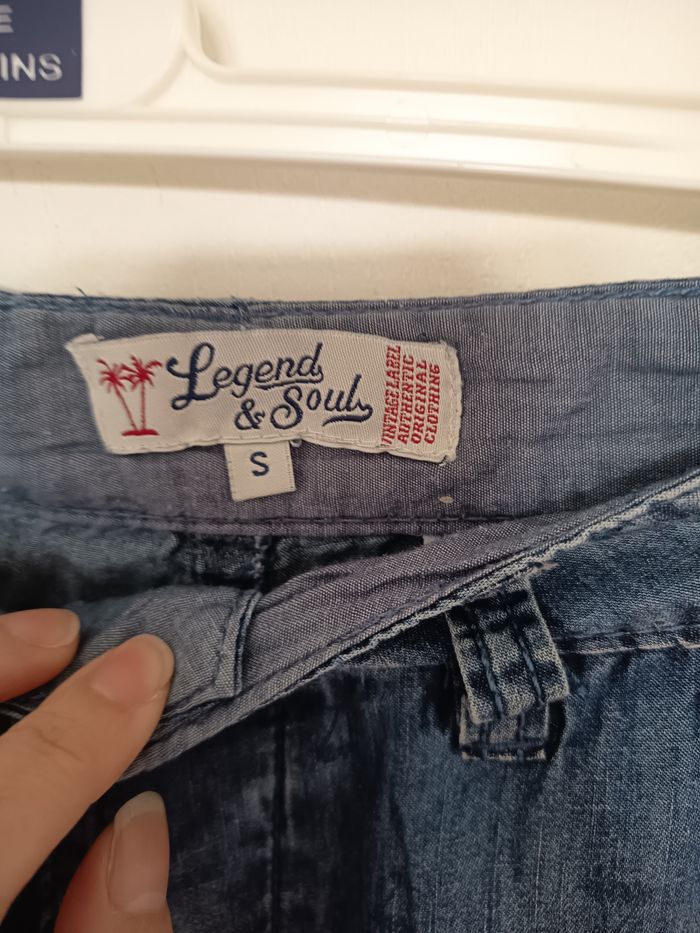 Short bleu - photo numéro 3