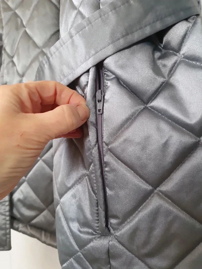 Veste argentée matelassée Etam - Taille 38/40 - photo numéro 4