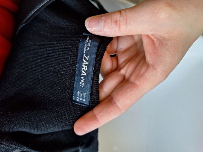 Robe zara femme simili cuir t36 - photo numéro 2